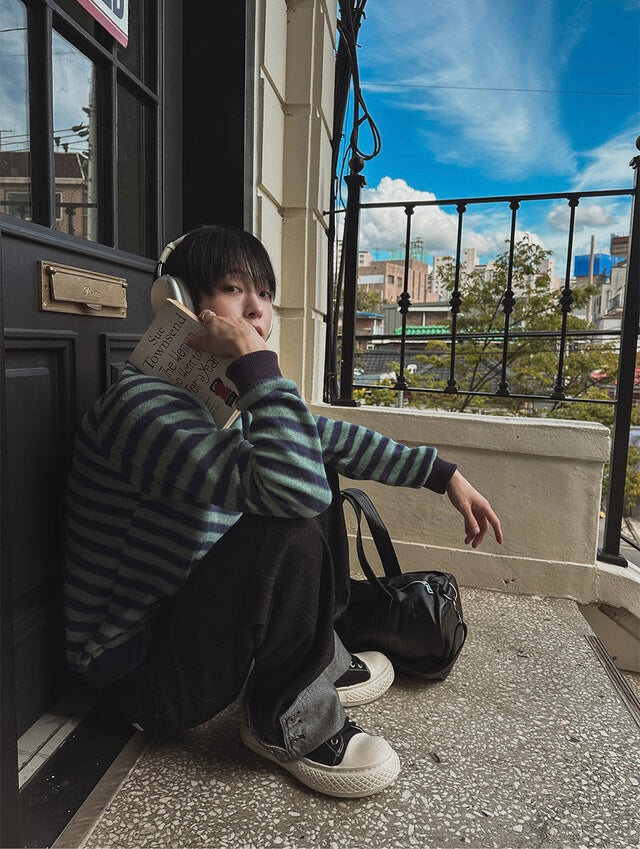 Roll-up! 反褶造型感牛仔褲|1色入