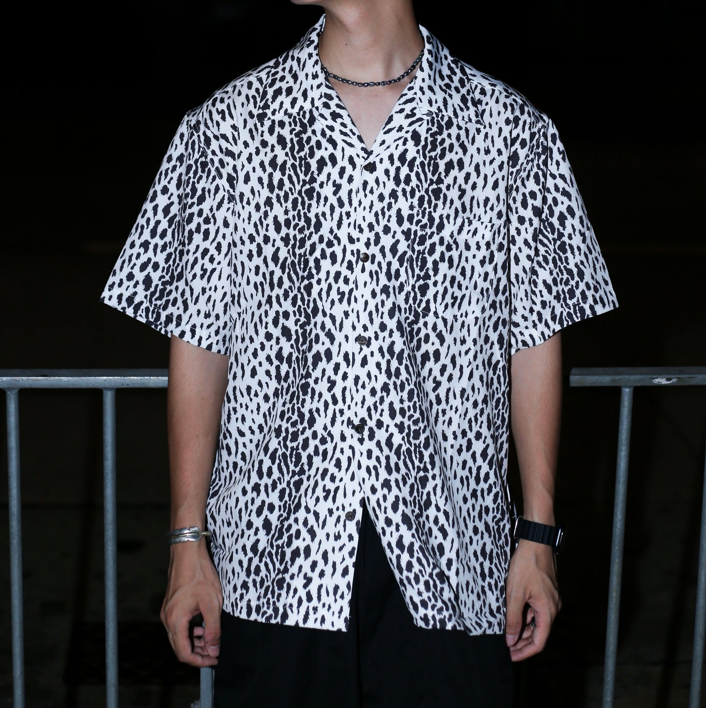 leopard printed shirt