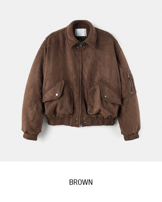 小眾高質款!鉚釘麂皮短款外套|4色入