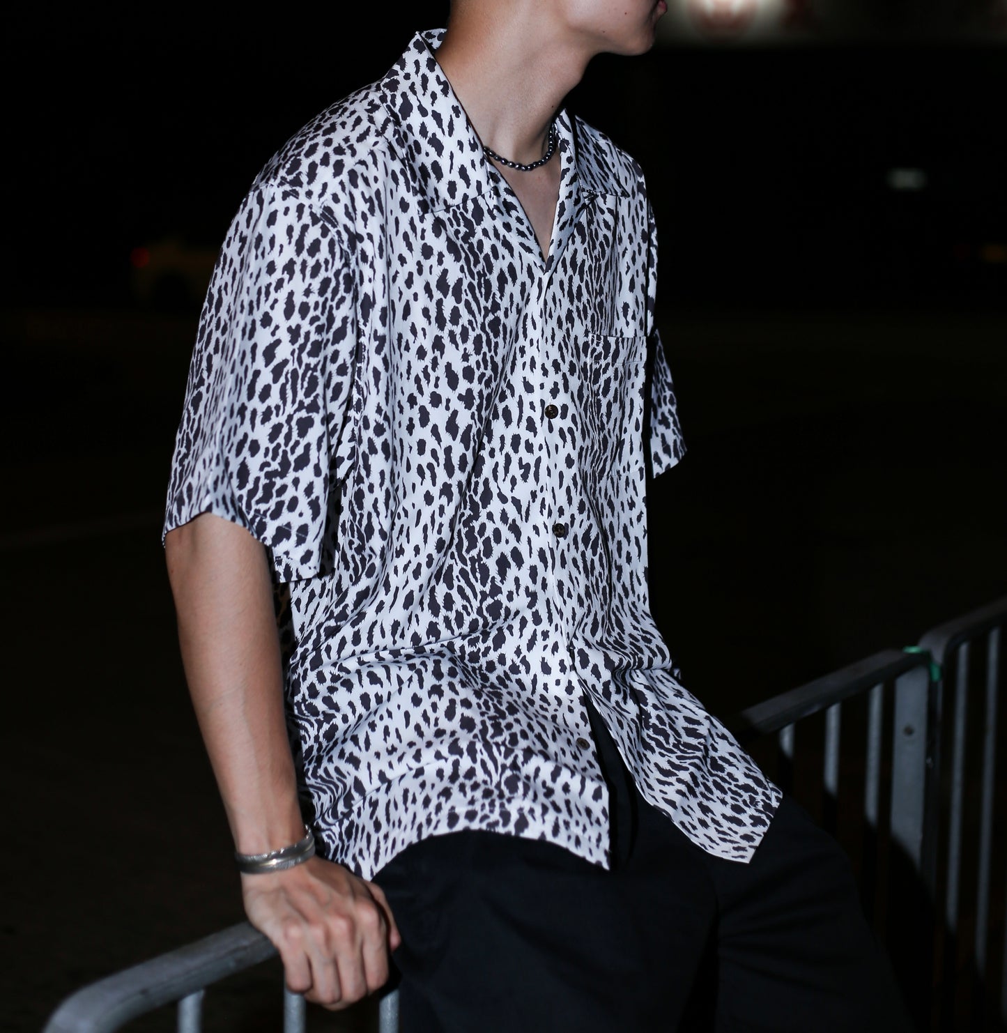 leopard printed shirt
