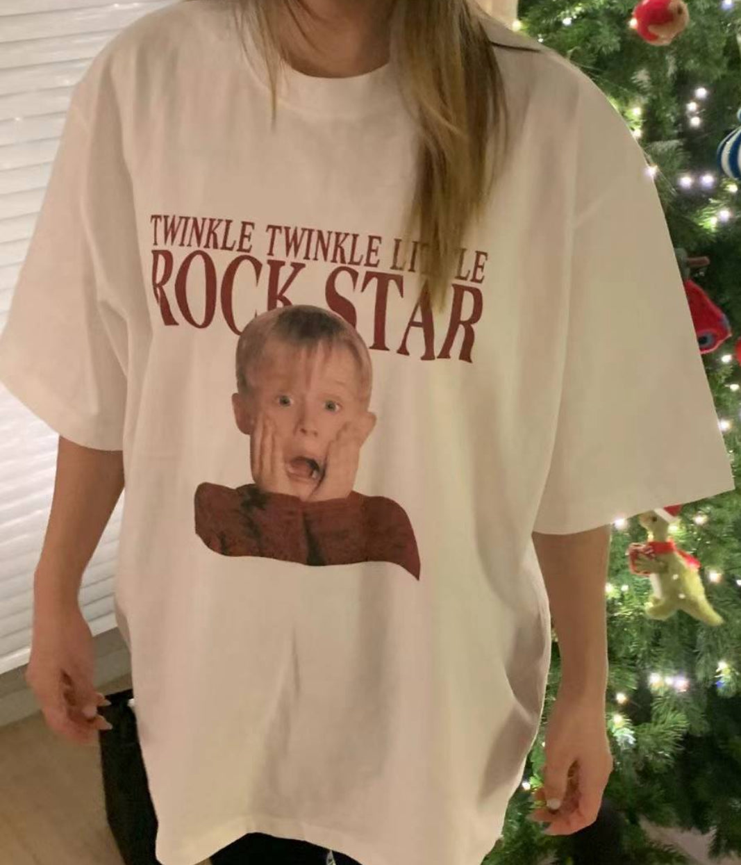 Rock Star Print Tee 棉質印花短袖