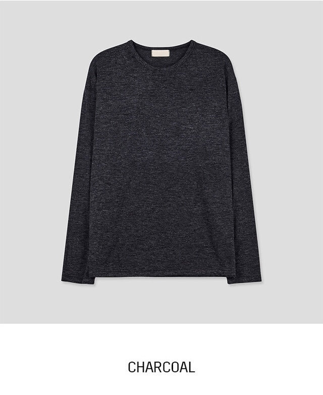 HEAT UP🍁基礎款質感圓領長袖|4色入