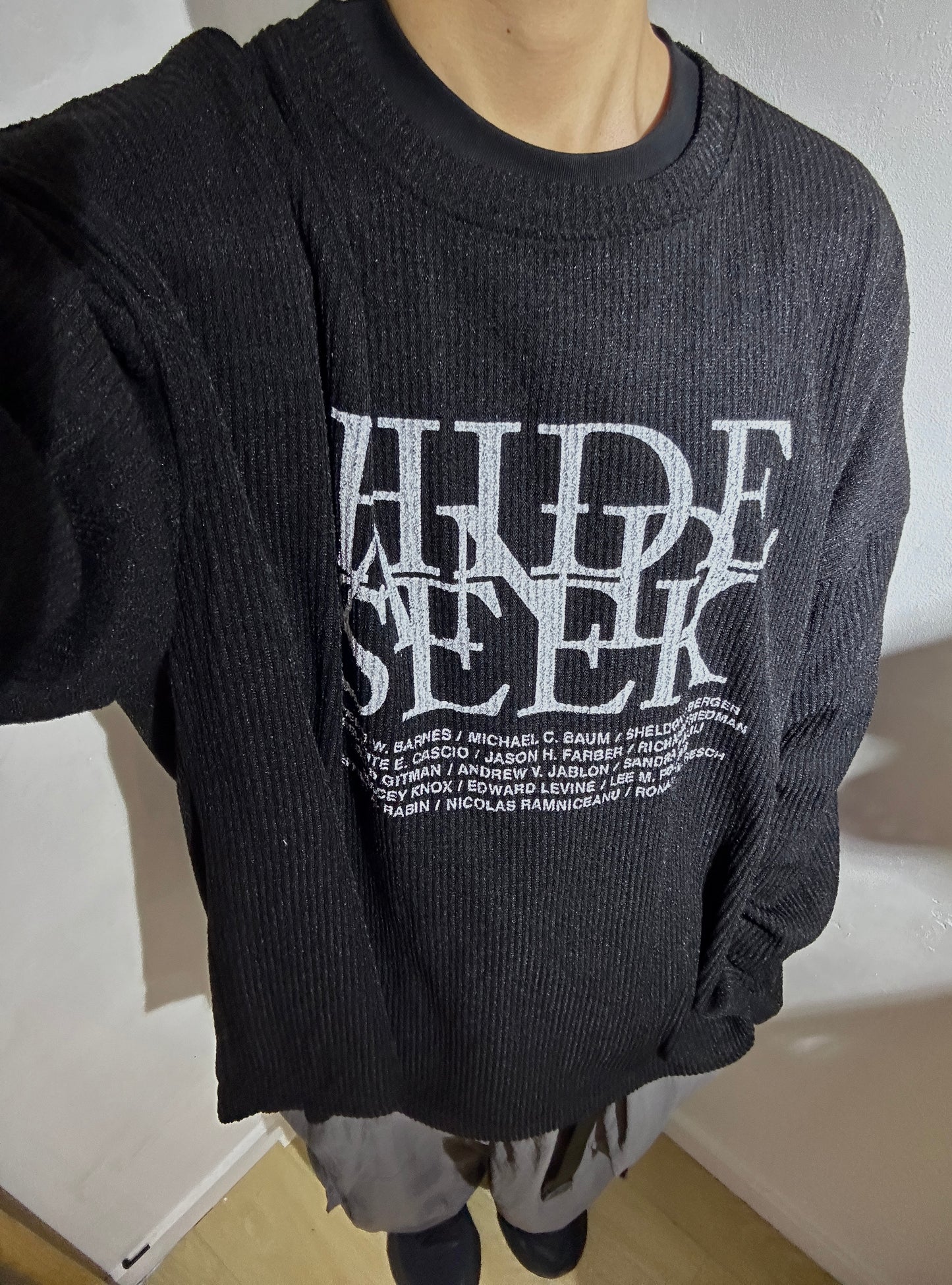 「現貨」HIDE AND SEEK🌿春季薄款針織長袖「新款!」