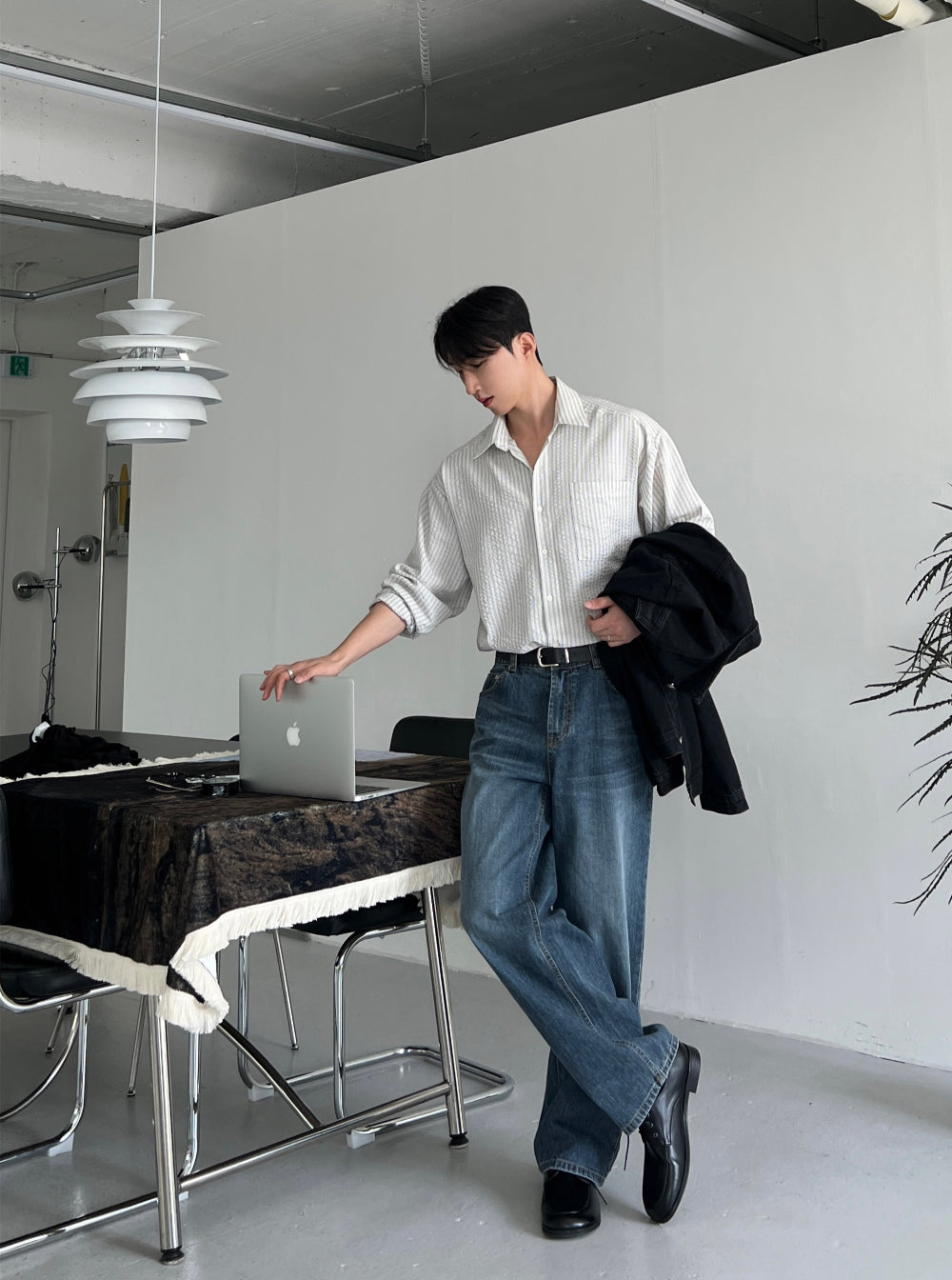 韓系極簡風皮鞋|2色入