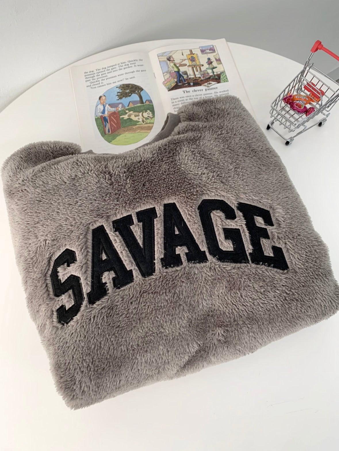 Savage 柔軟毛毛衛衣