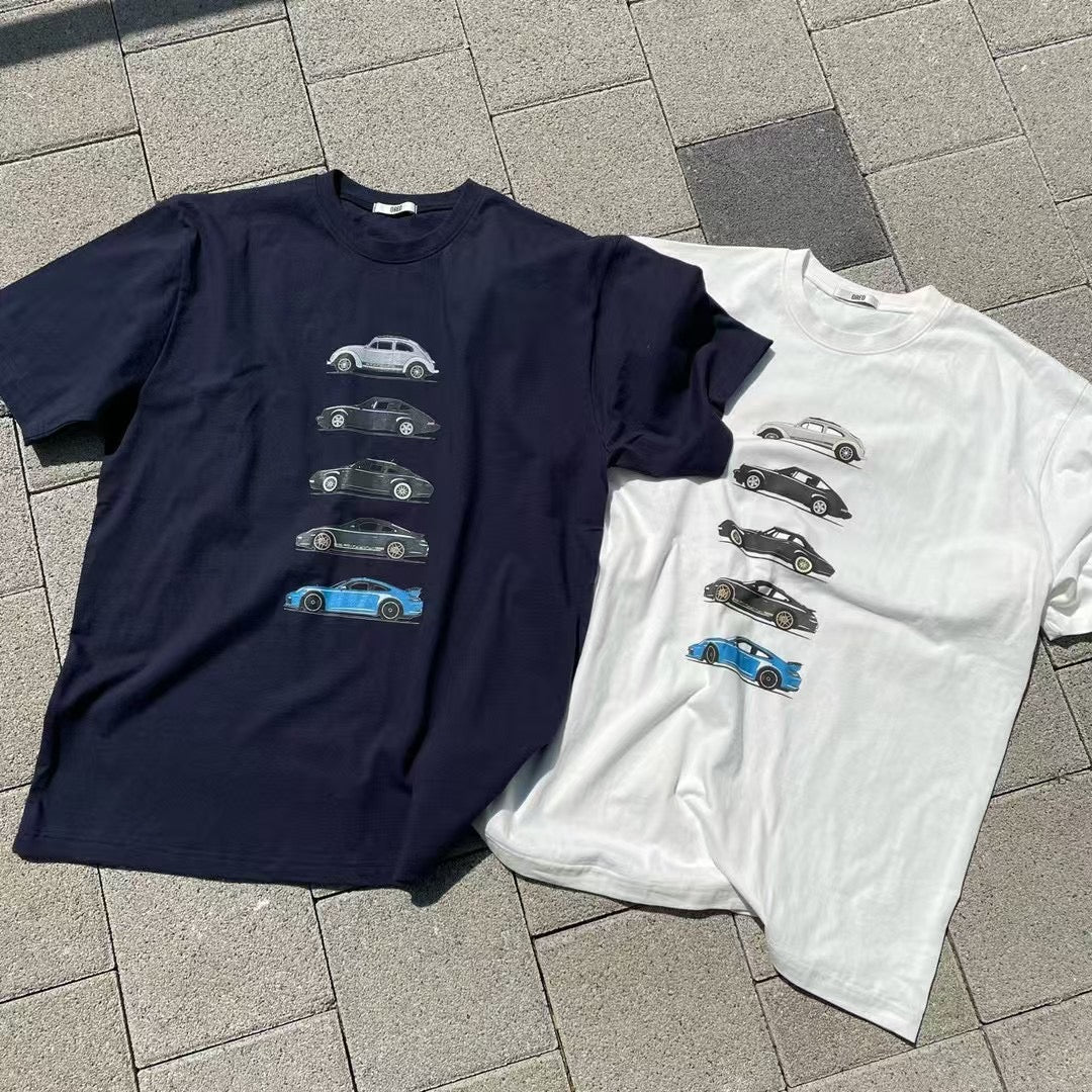 Porsche911 印花短袖