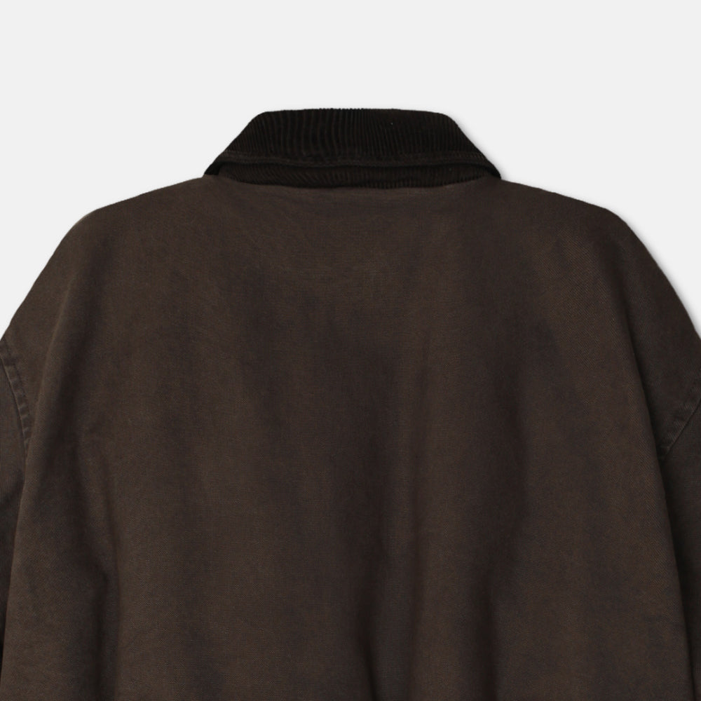 PREMIUM👑韓製重工短版拼接工裝外套|2色入