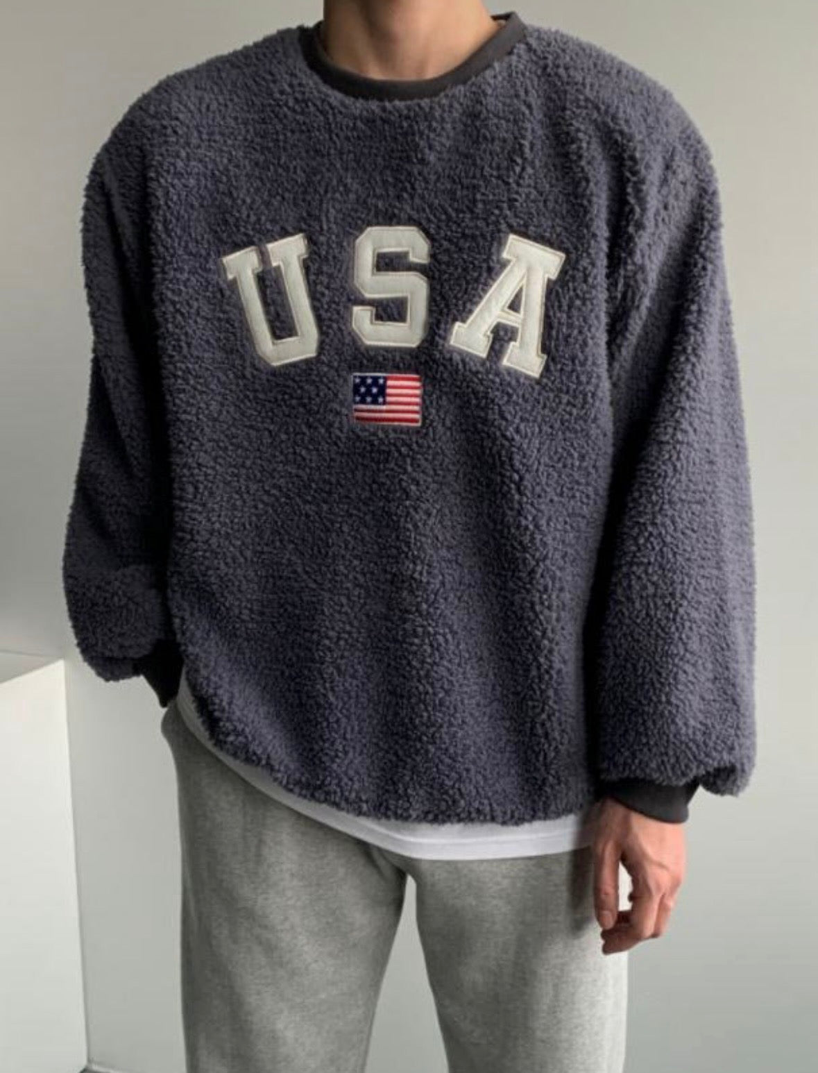 USA 柔軟毛毛衛衣