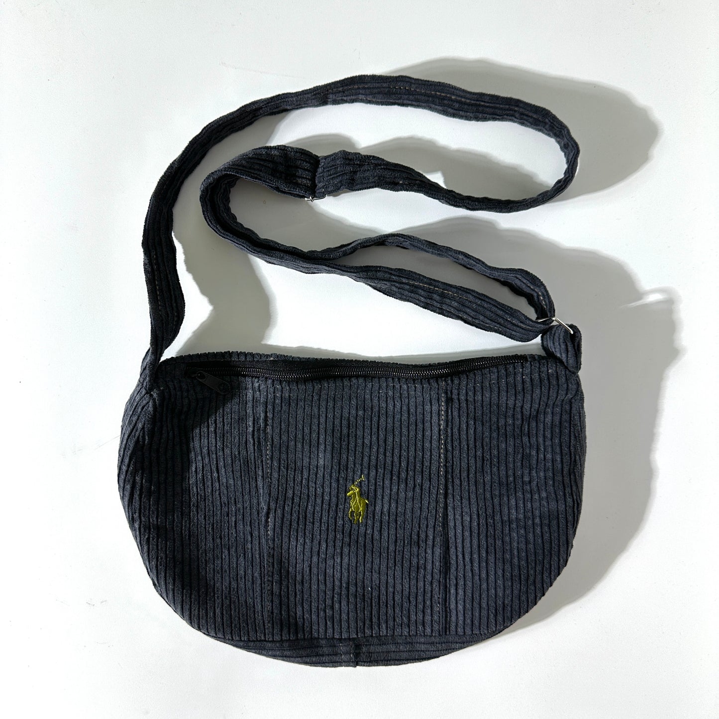 Remade Polo Bag BK(長度可調教)燈芯絨質地!