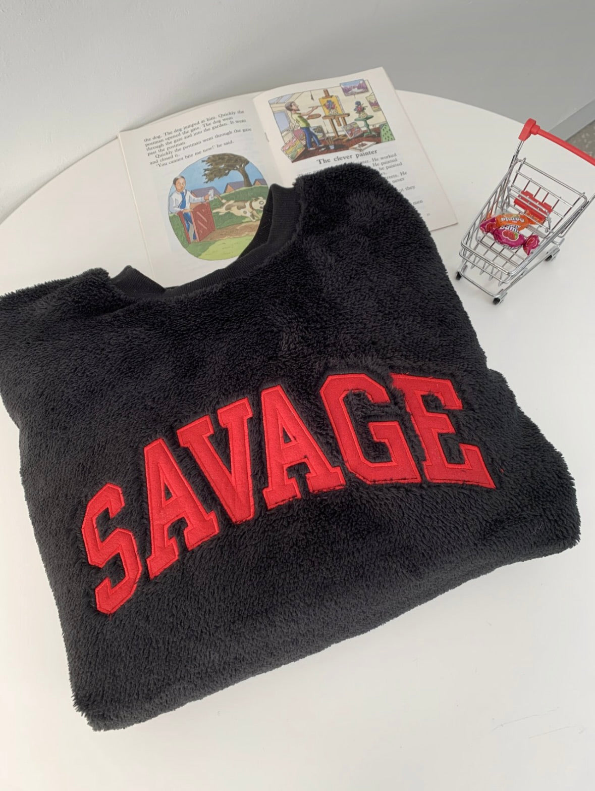 Savage 柔軟毛毛衛衣