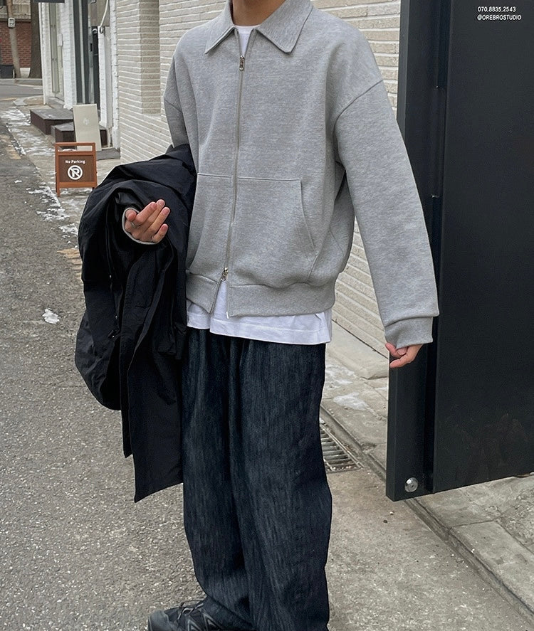 Double Zip Polo Jacket