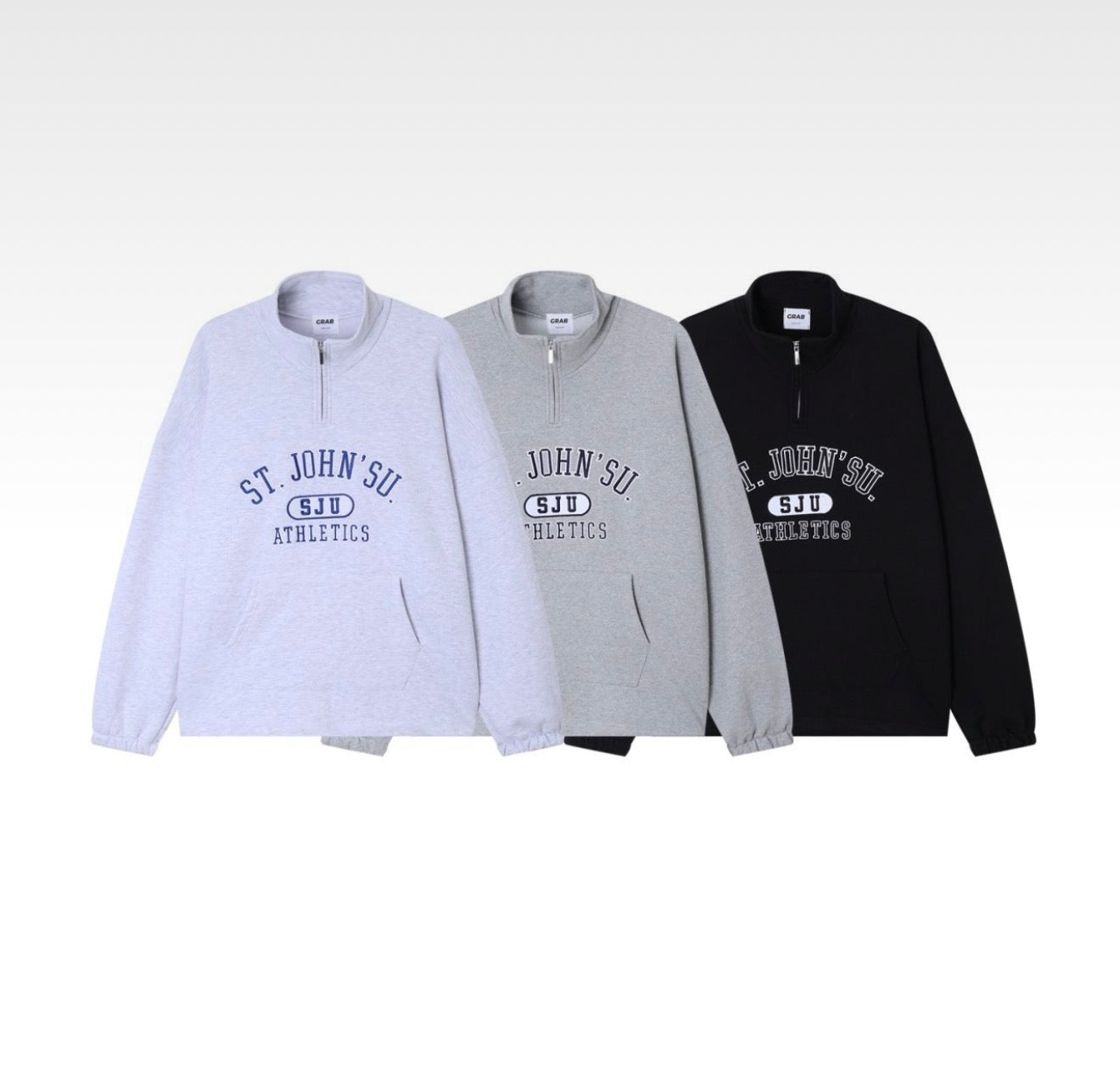 ST.JOHN’SU Half Zip MTM