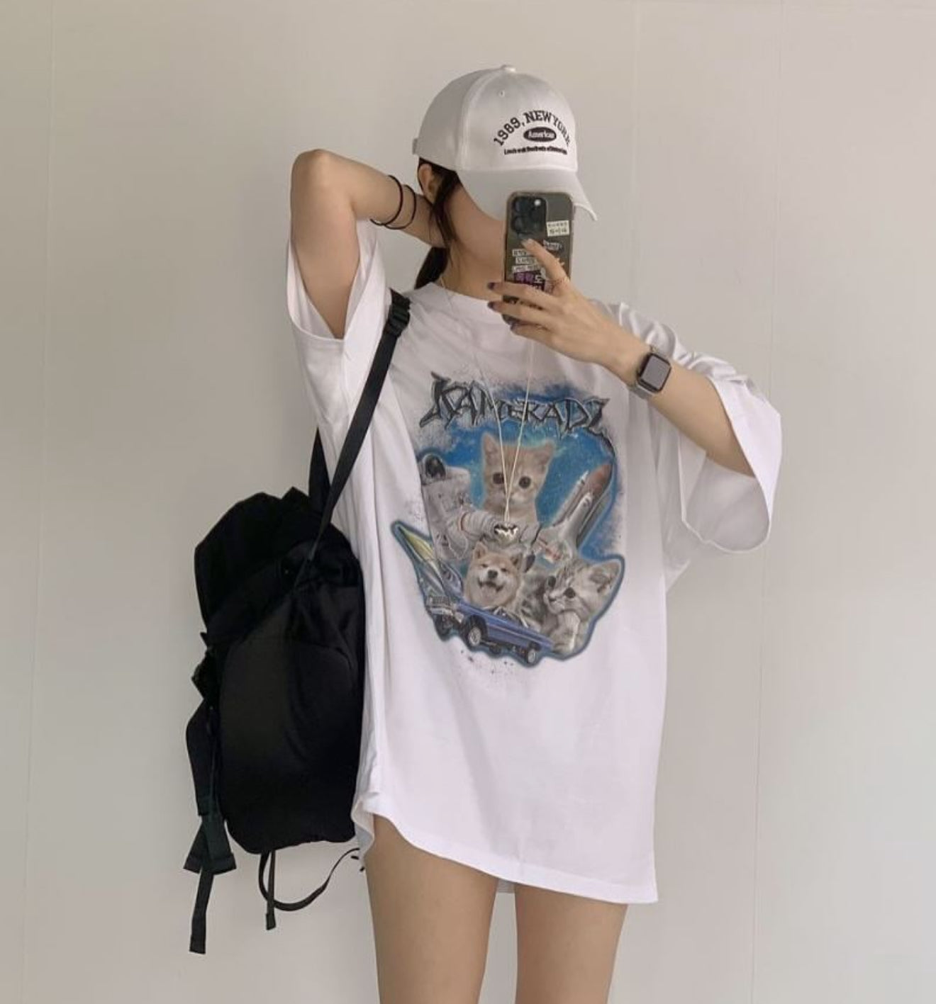 寵物印花棉質短袖
