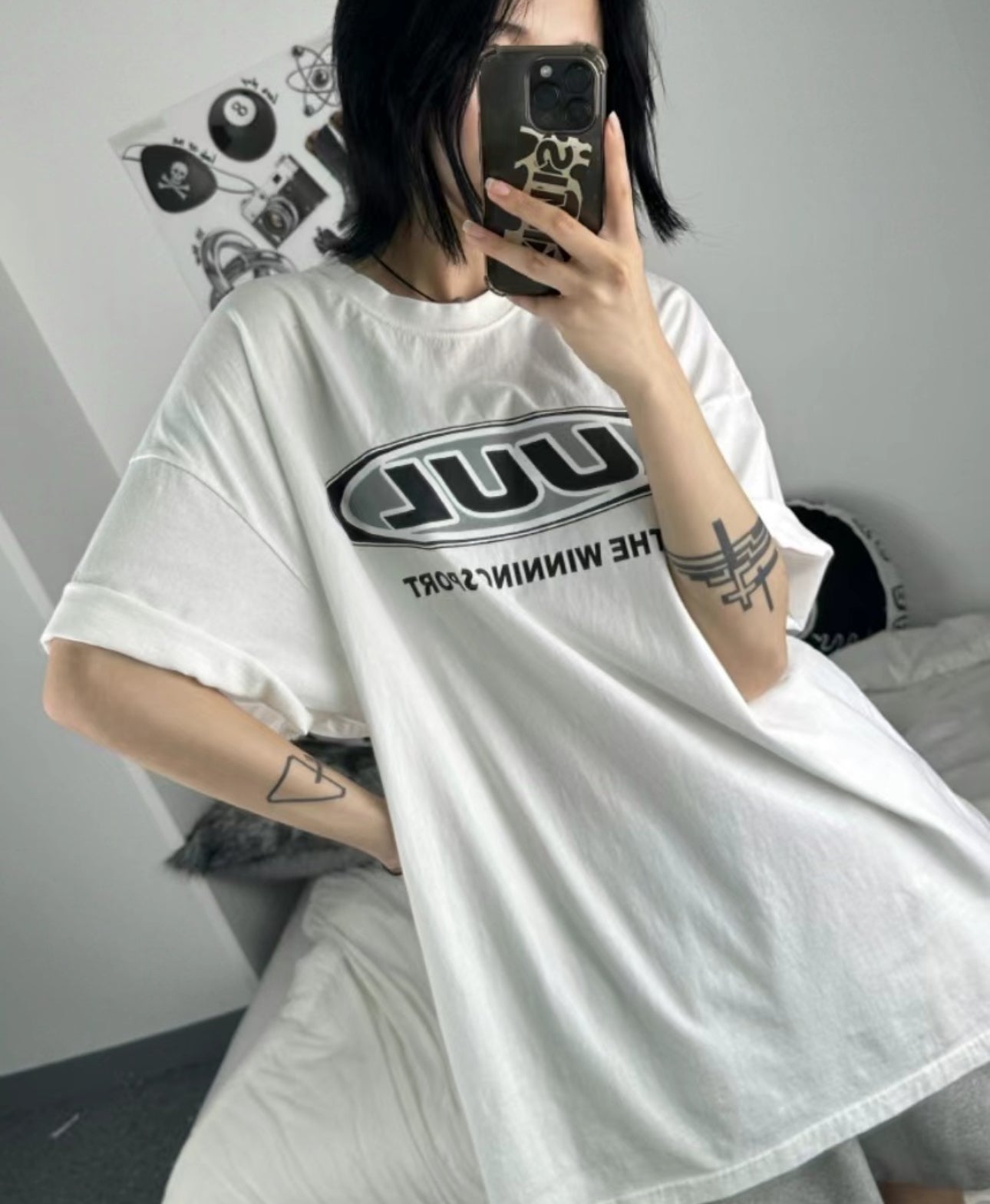 UUL Print Tee 棉質水洗短袖