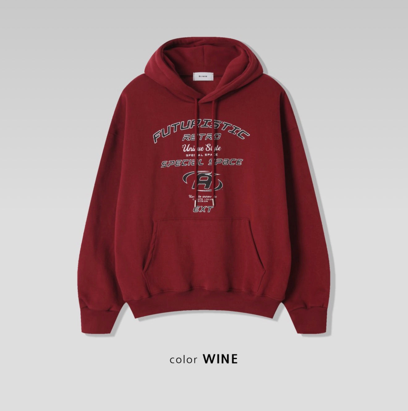 Futuristic 印花連帽衛衣