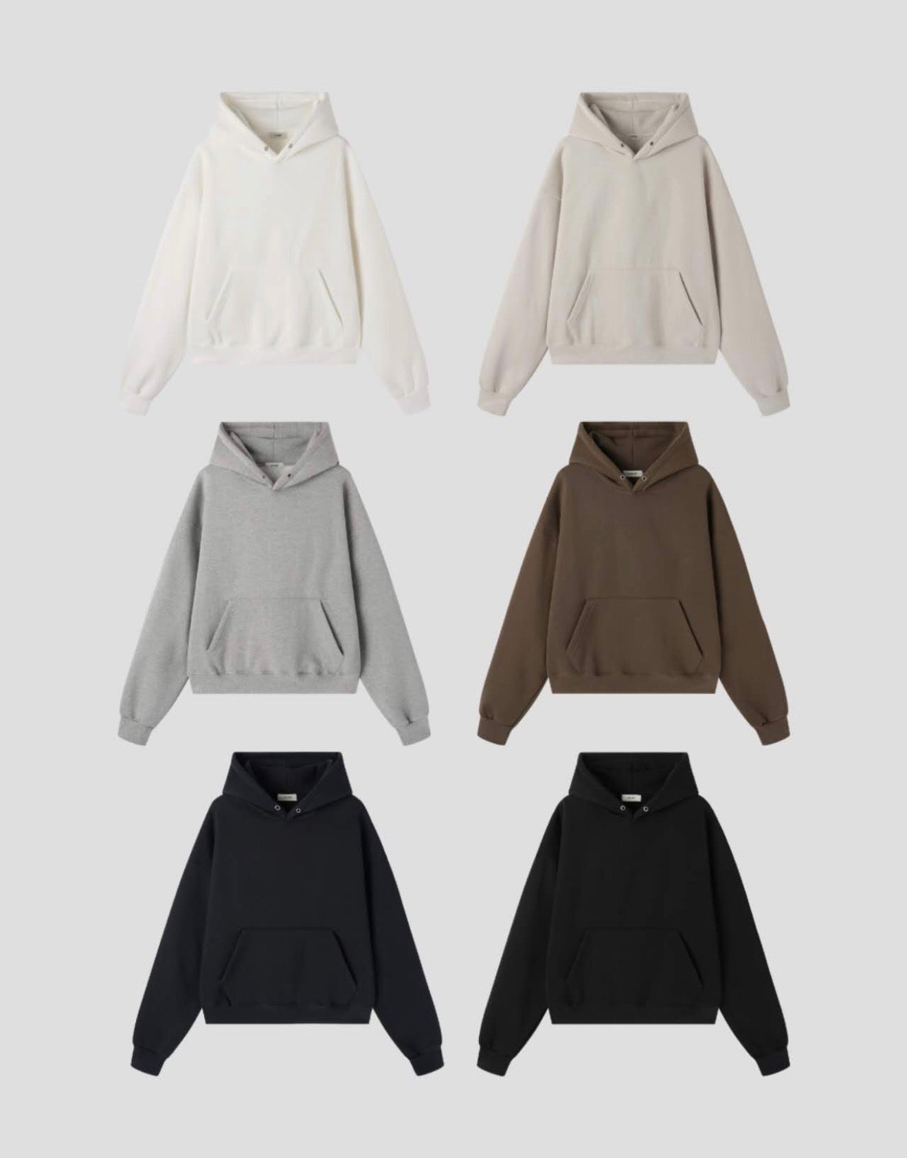 韓式短版闊身Crop款衛衣