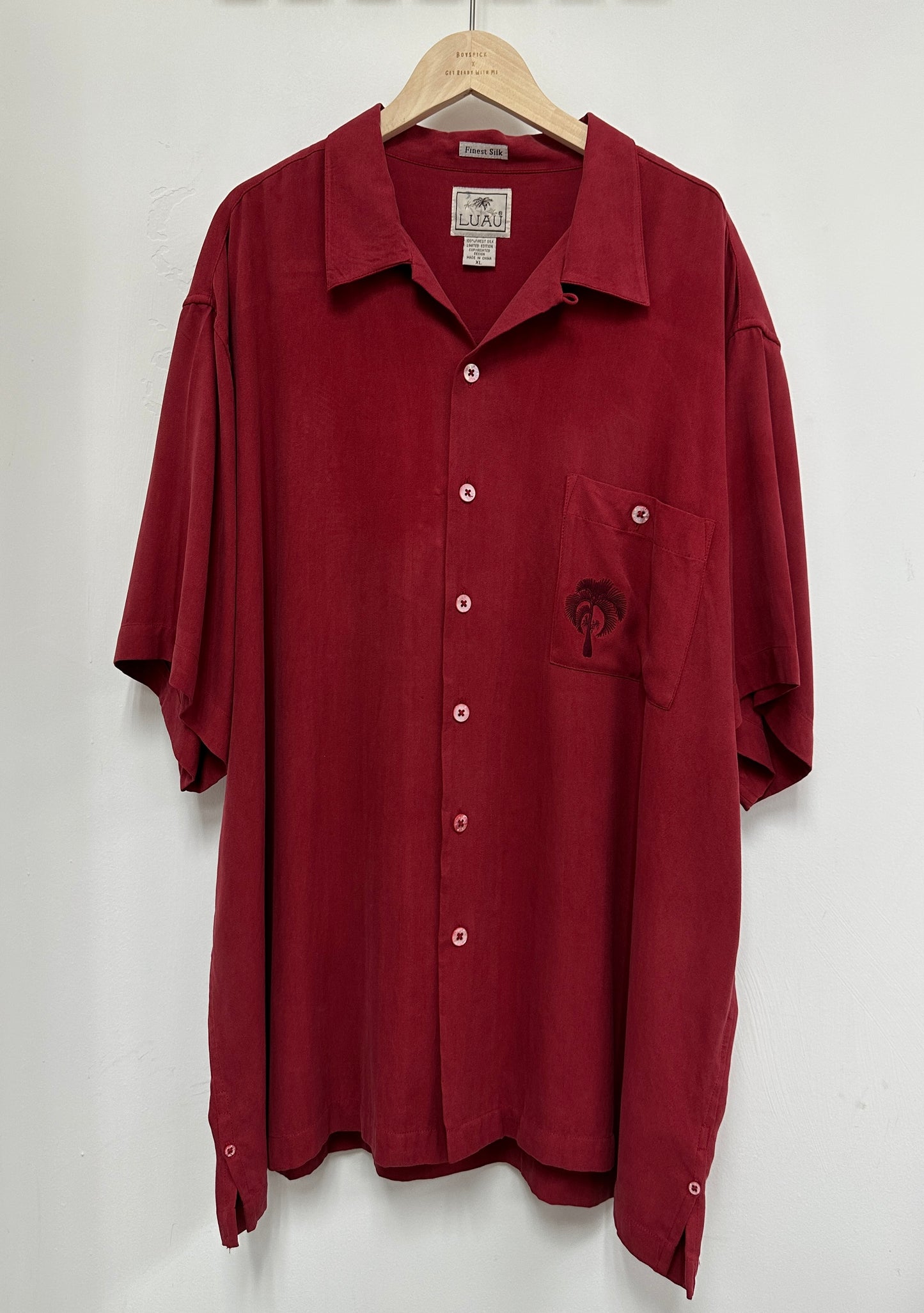 *現貨*Cuban shirt-Red Tree