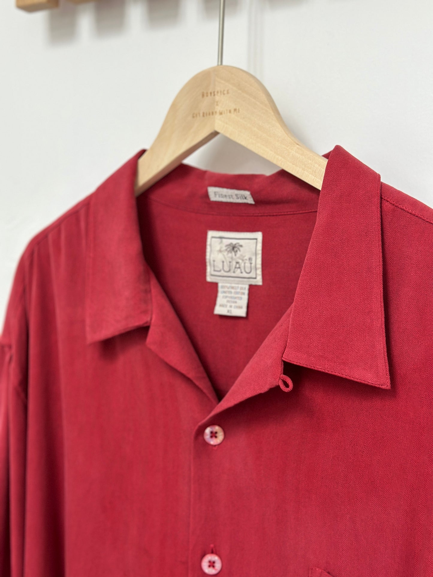 *現貨*Cuban shirt-Red Tree