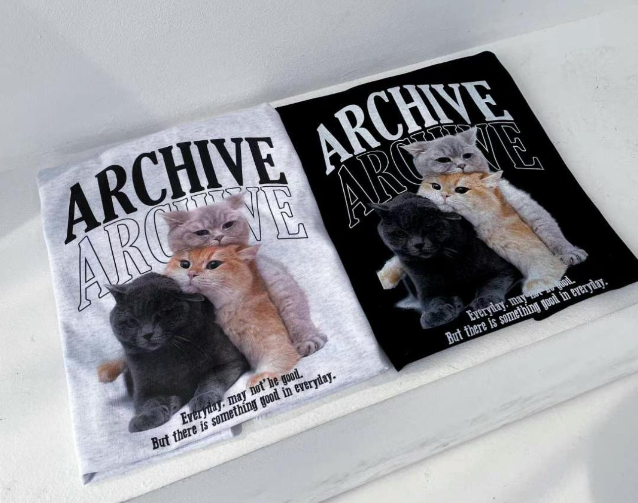 ARCHIVE Cat Tee 棉質貓貓短袖