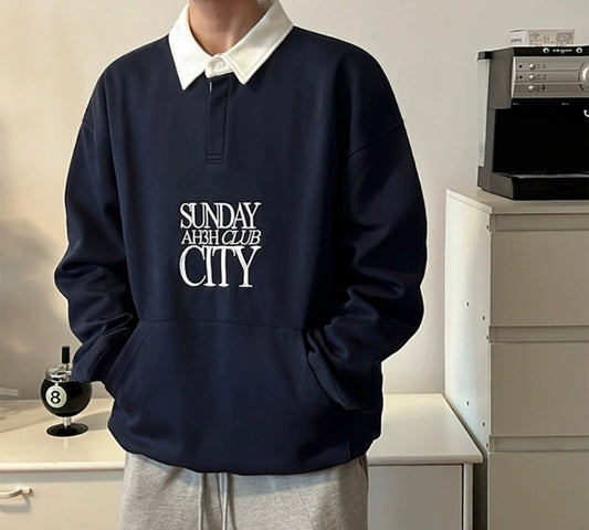 SUNDAY City Polo Sweater(入秋推薦款🍂）