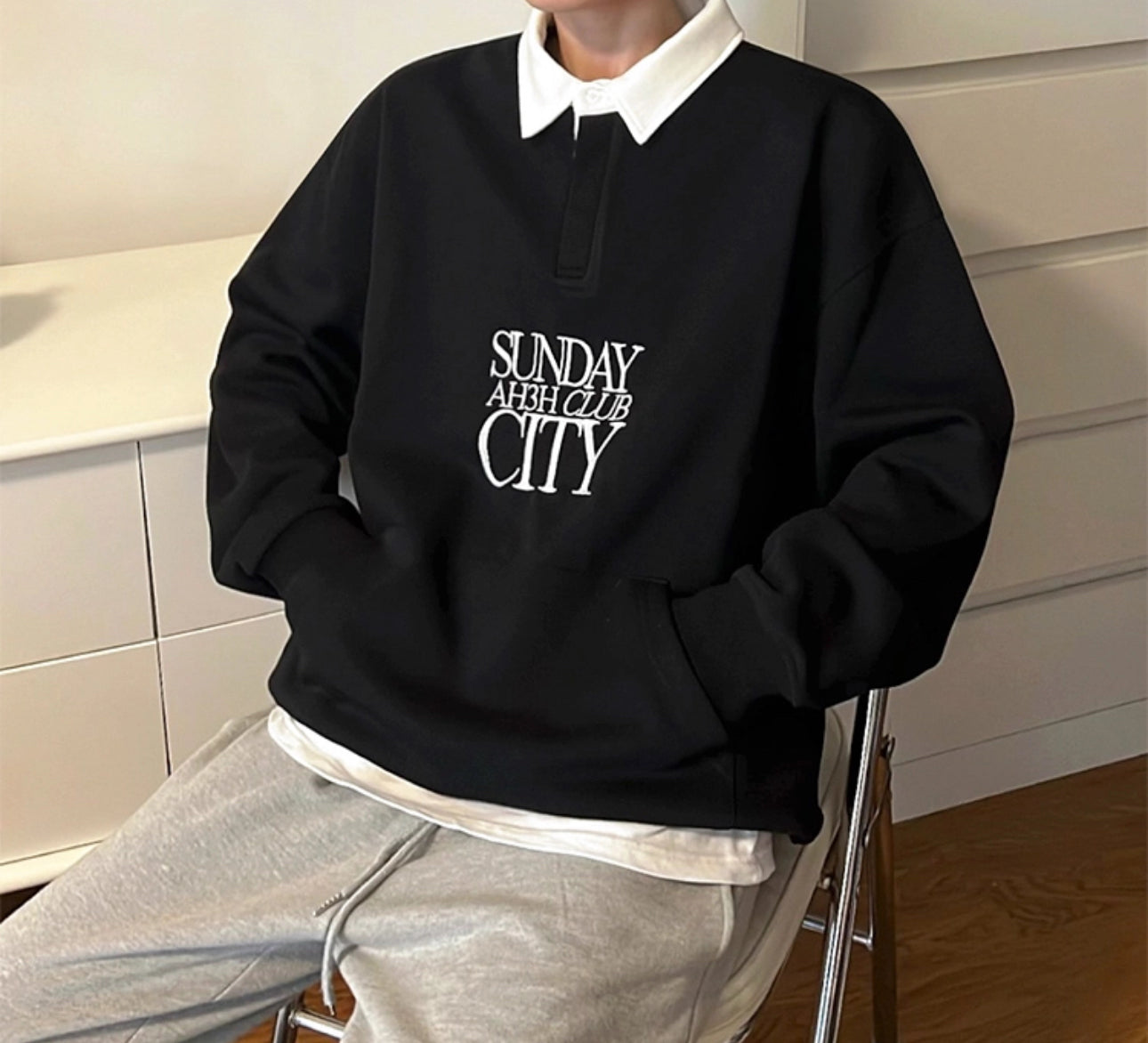 SUNDAY City Polo Sweater(入秋推薦款🍂)