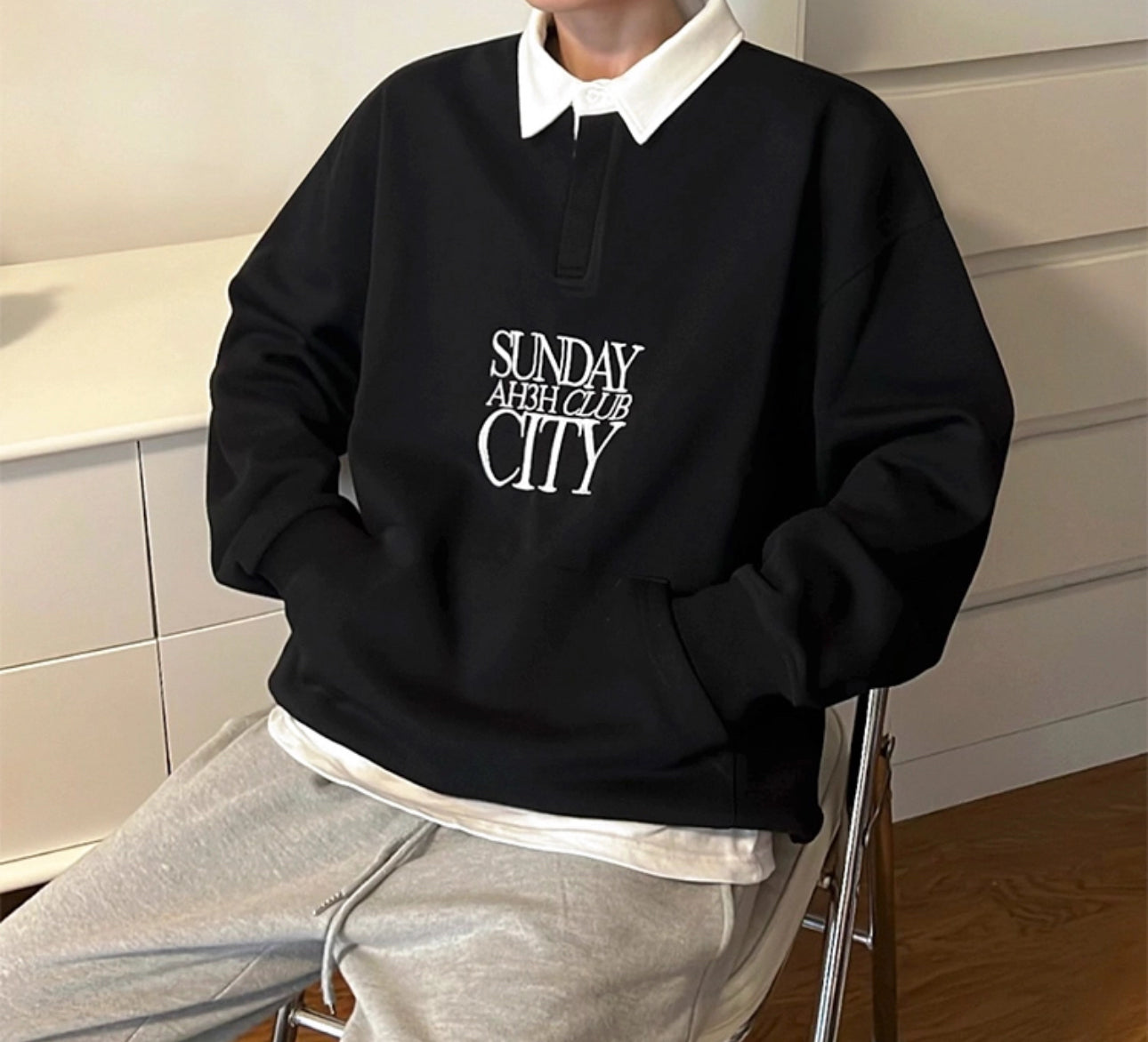 SUNDAY City Polo Sweater(入秋推薦款🍂）