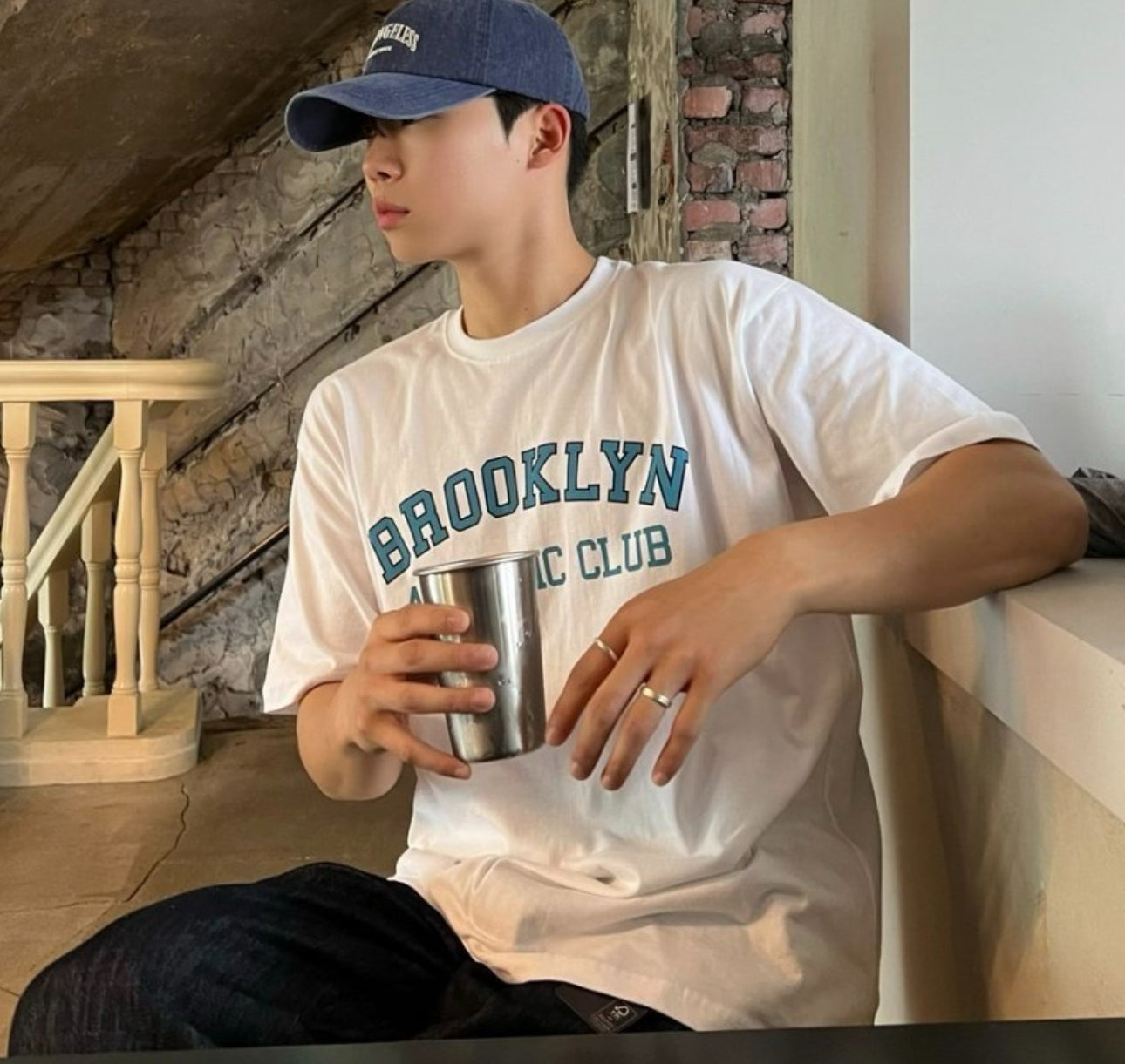 Brooklyn 夏日棉質短袖