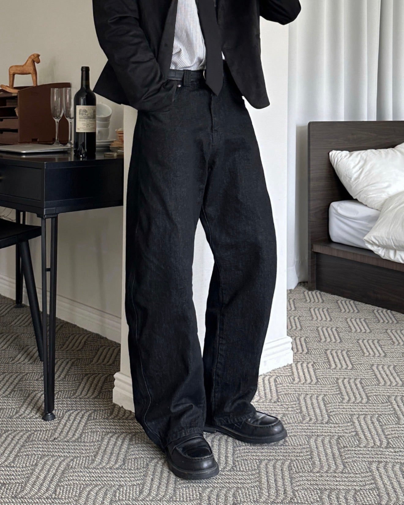 PREMIUM👑真牛皮復古樂福鞋｜2色入