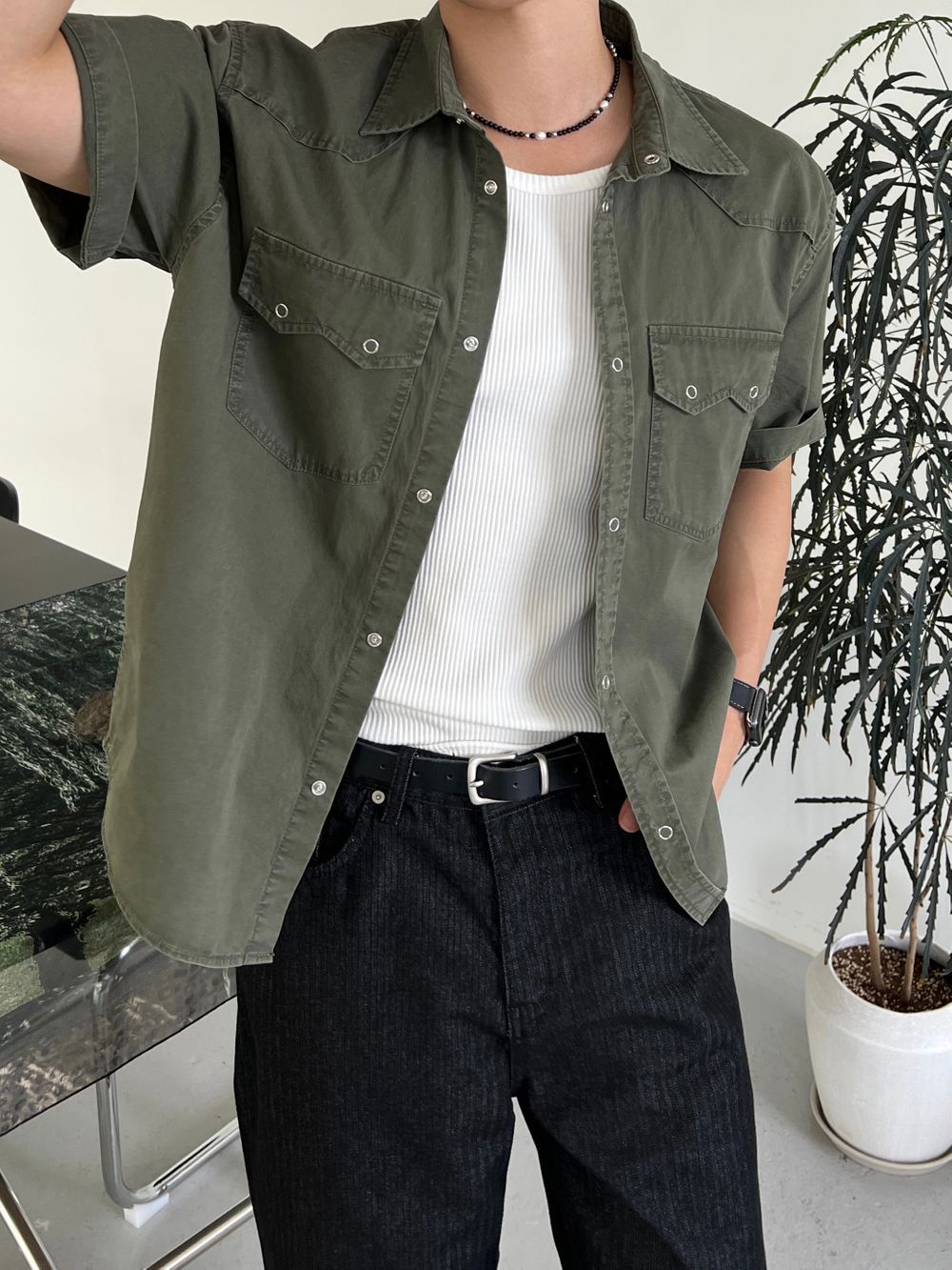 Gym Bro系列🏋️純色貼身彈性背心｜6色入