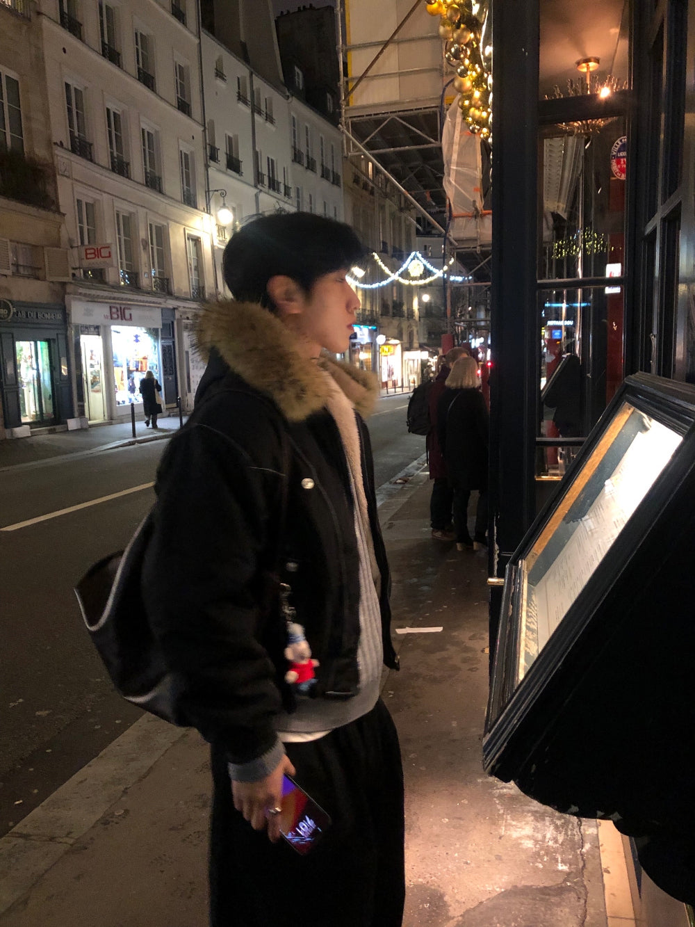 2026大熱款！Raccoon毛毛邊明線外套｜2色入