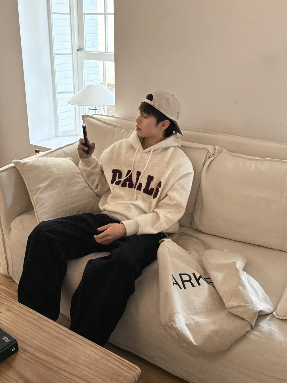 DALLS拼布連帽衛衣｜4色入