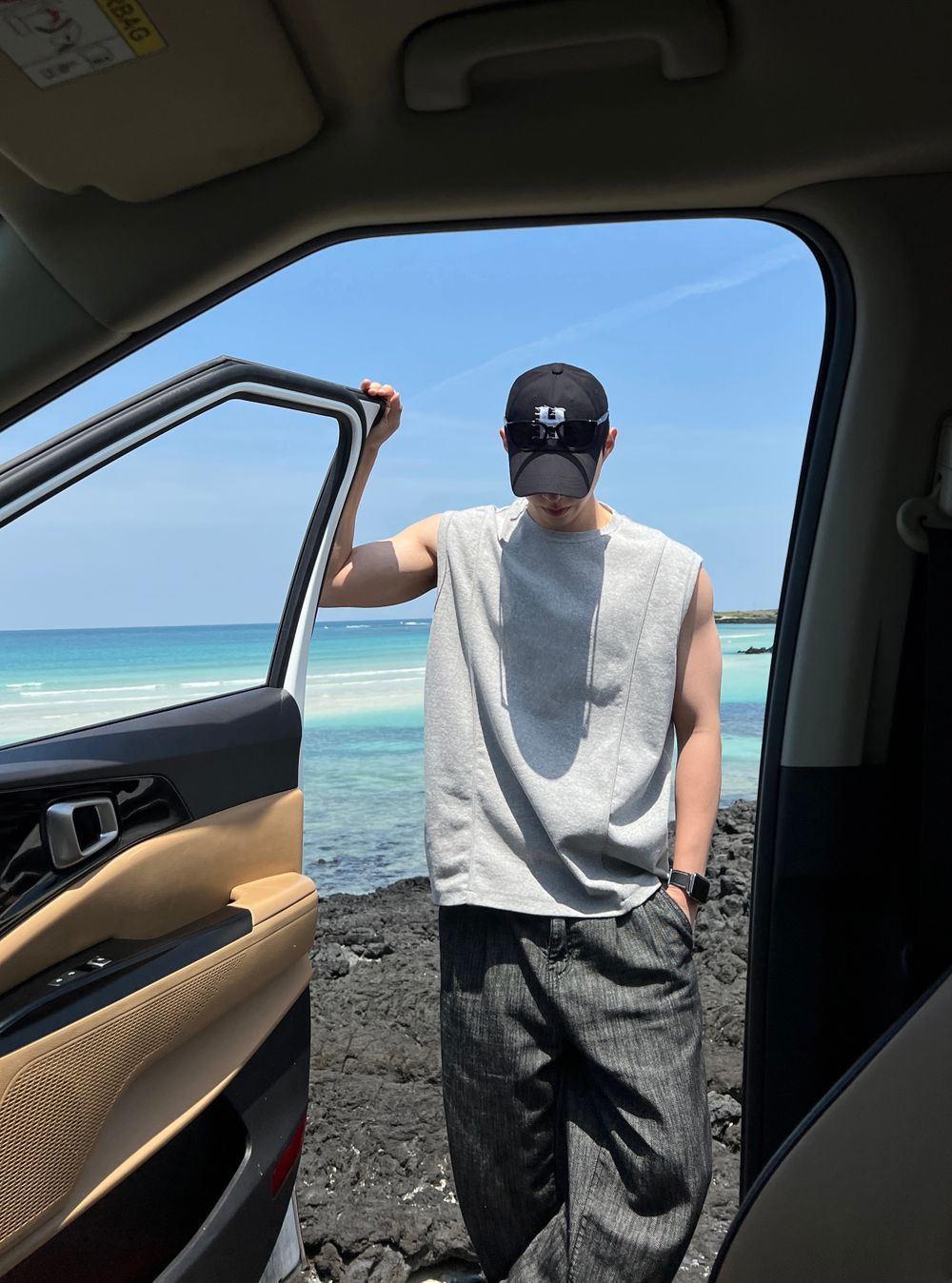 Gym Bro系列🏋️線條純色坎肩背心｜4色入