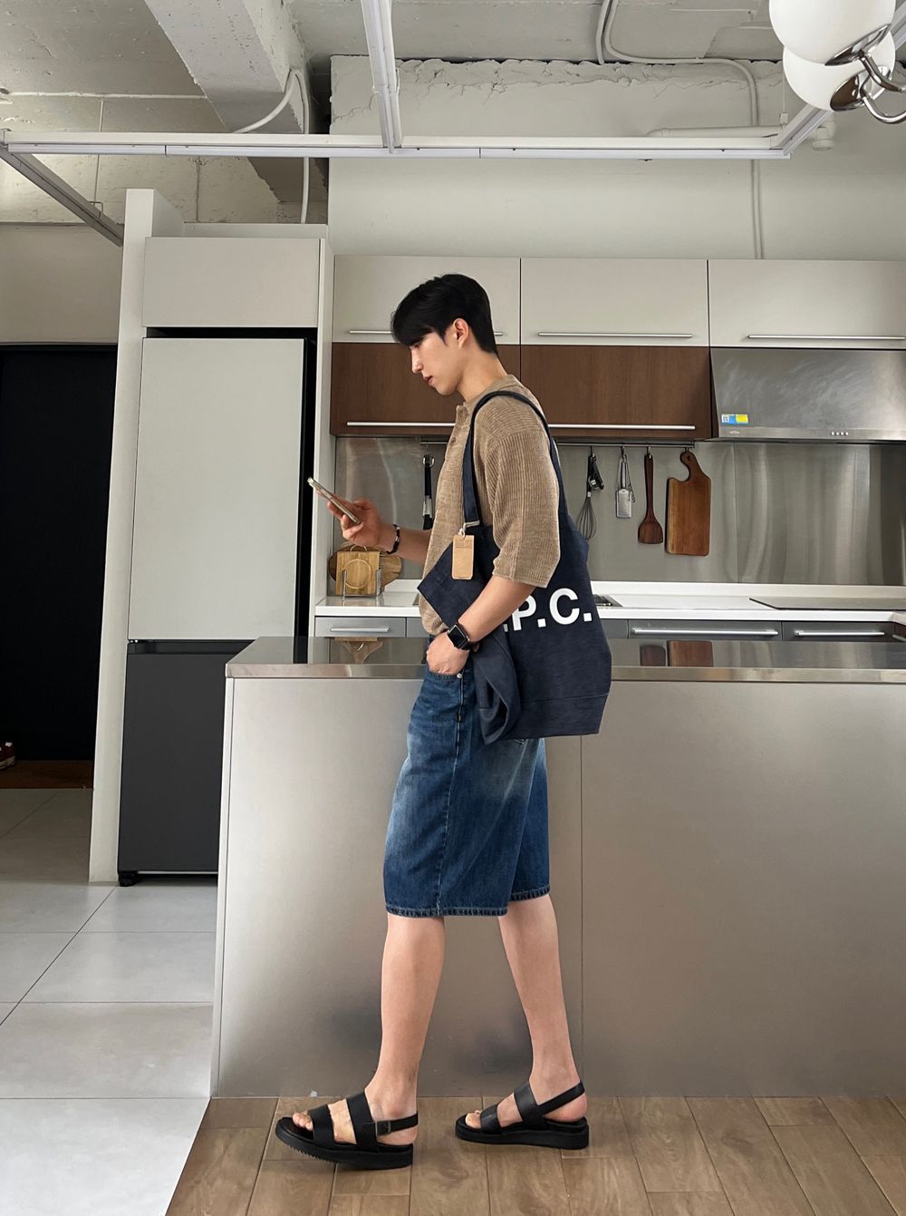 初春必入🍃韓版水洗5分短牛仔褲｜3色入