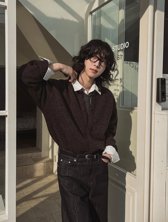 節日推薦🎅🏻輕熟質感開胸針織外套｜6色入