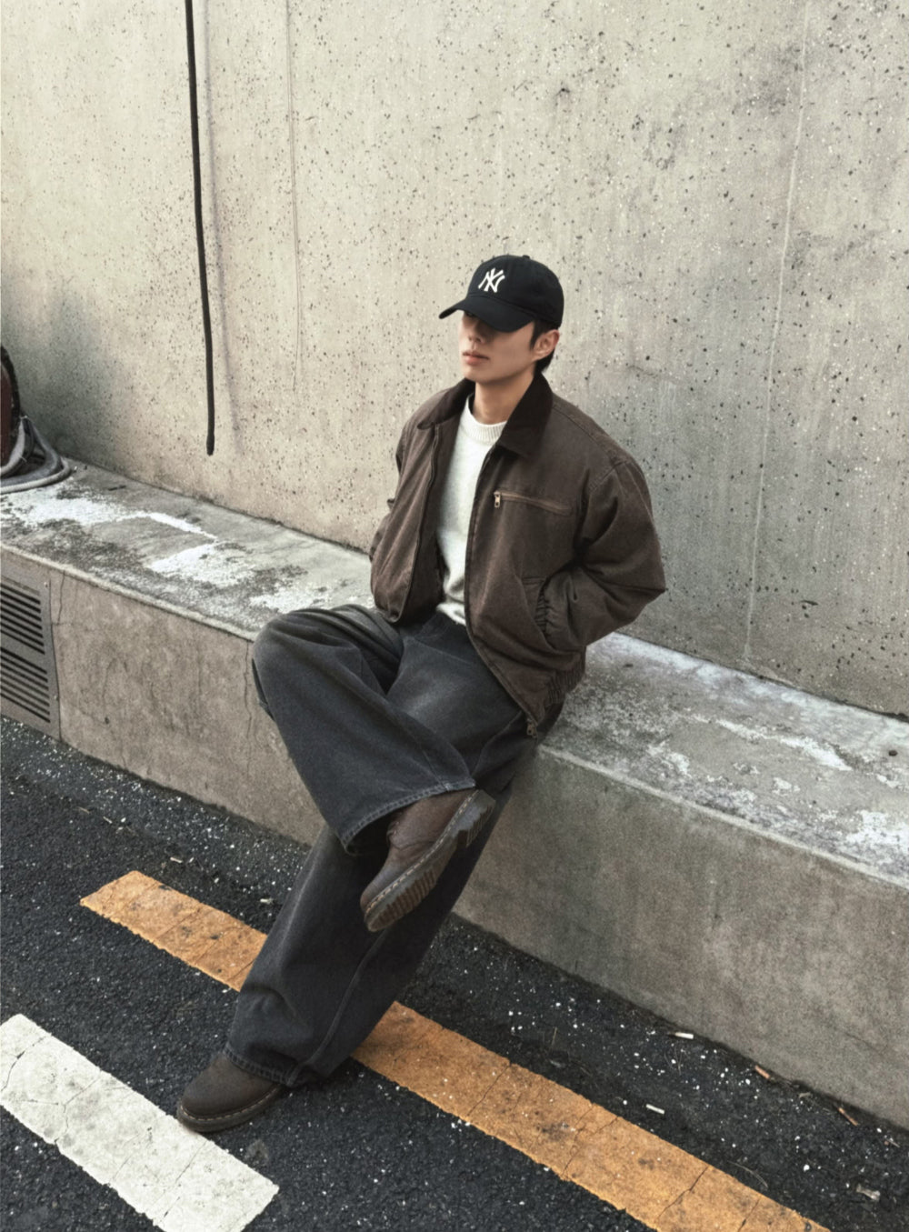 PREMIUM👑韓製重工短版拼接工裝外套｜2色入