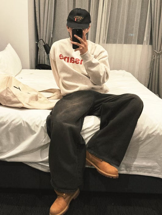 [🇰🇷連線]Insane 印花圓領衛衣