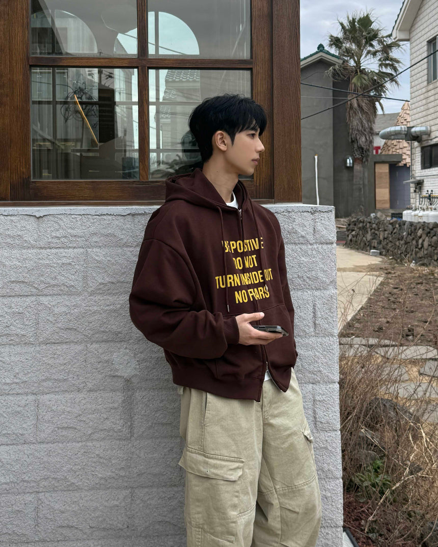 薄款更耐穿🍃Be Positive開胸衛衣｜3色入