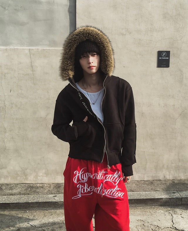 AMOUR超高質毛毛連帽衛衣｜2色入