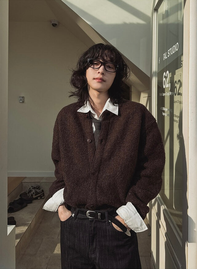 節日推薦🎅🏻輕熟質感開胸針織外套｜6色入