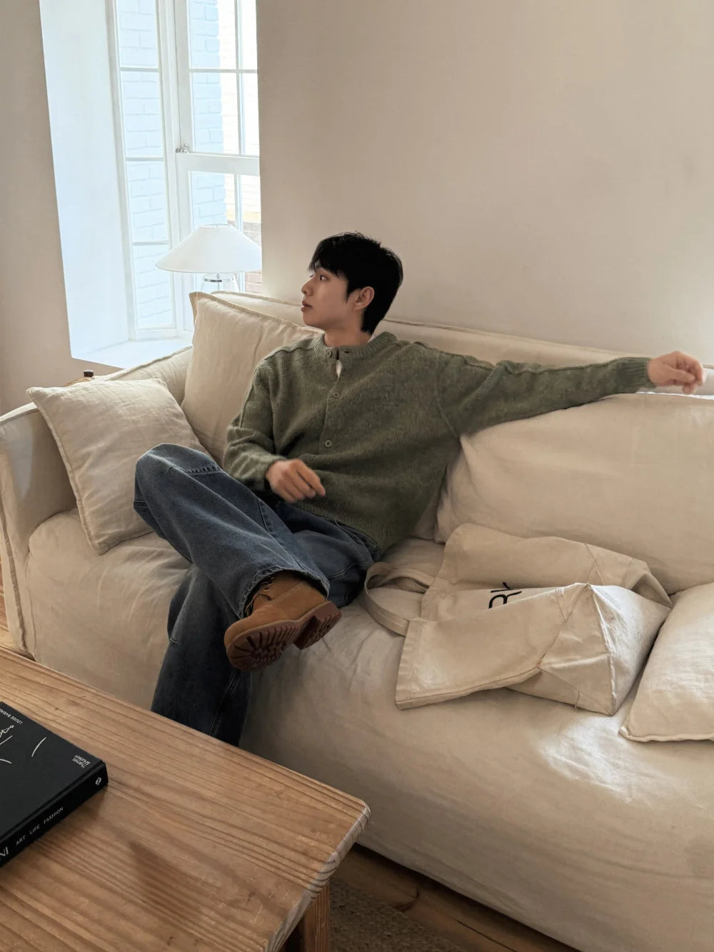 立體剪裁顯肩闊💪🏻圓領短款開胸針織衫｜6色入