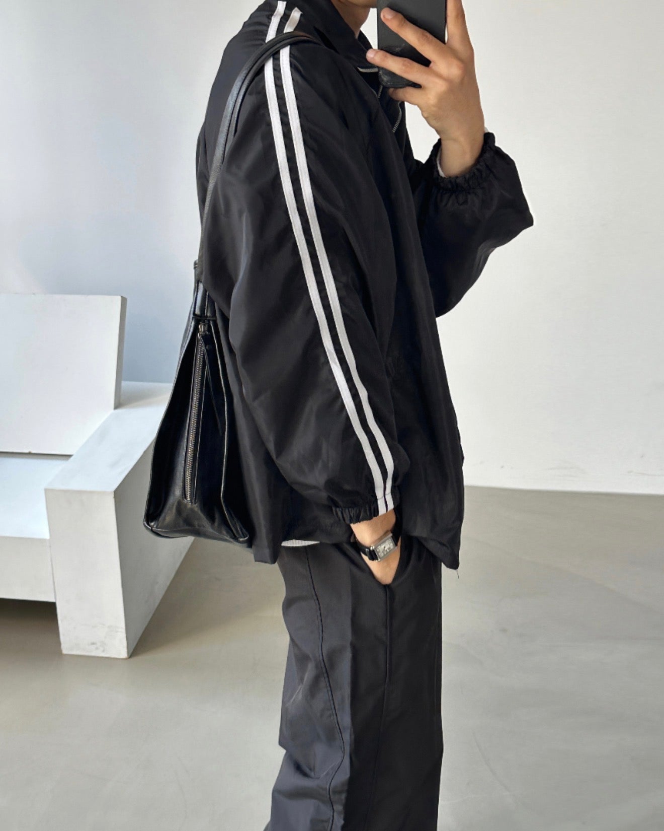 PREMIUM👑韓製裂紋理軟皮革斜孭袋｜3色入