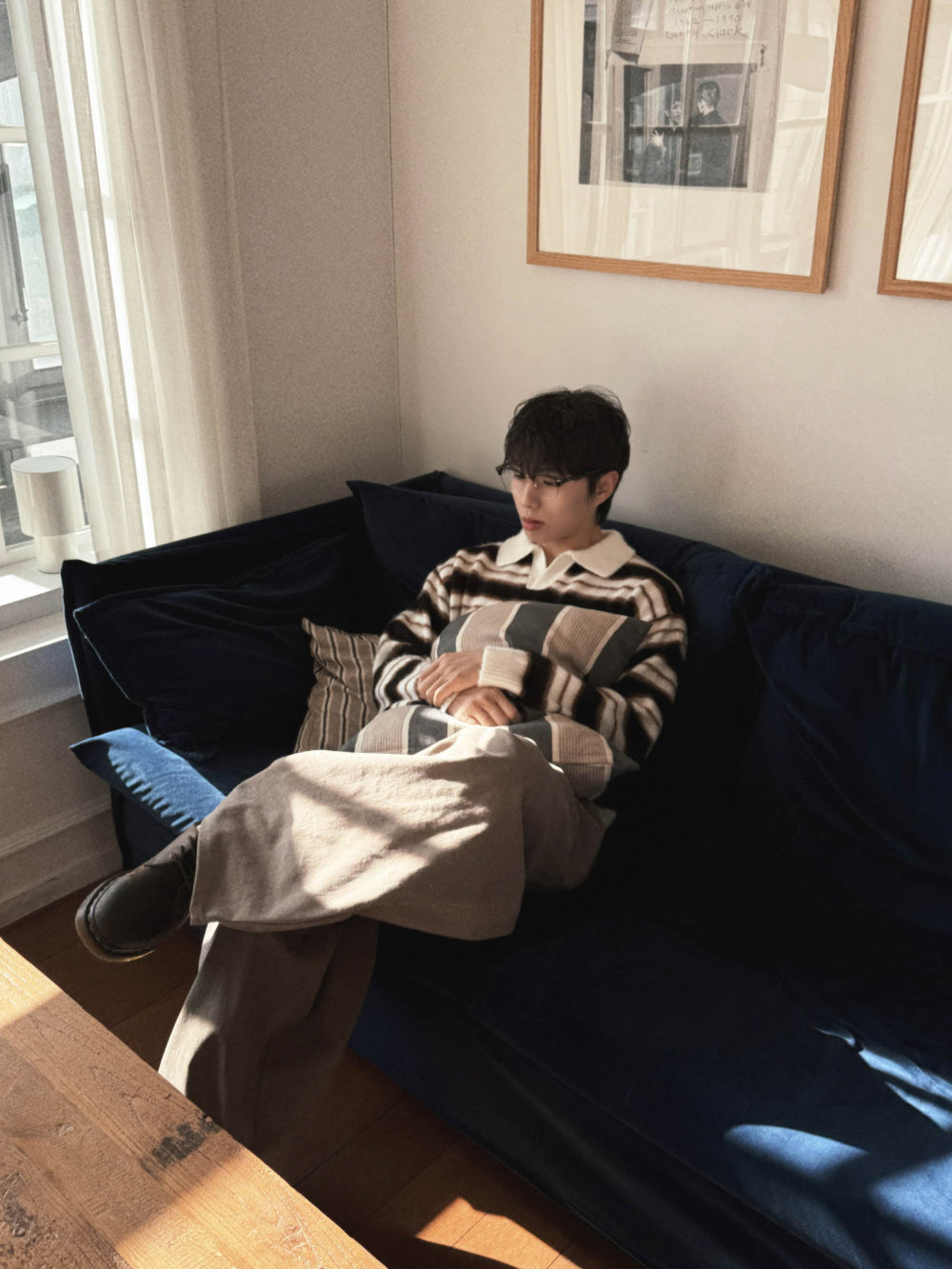 含內絨✔️百搭款寬鬆廓型休閒褲｜3色入