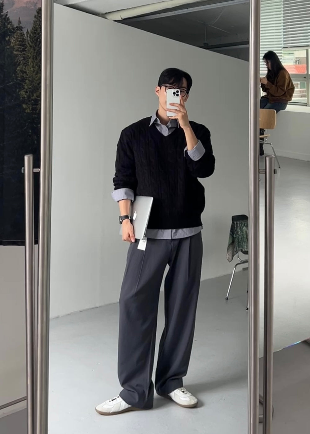 福利價🧧廓型雙褶寬鬆西裝褲｜5色入