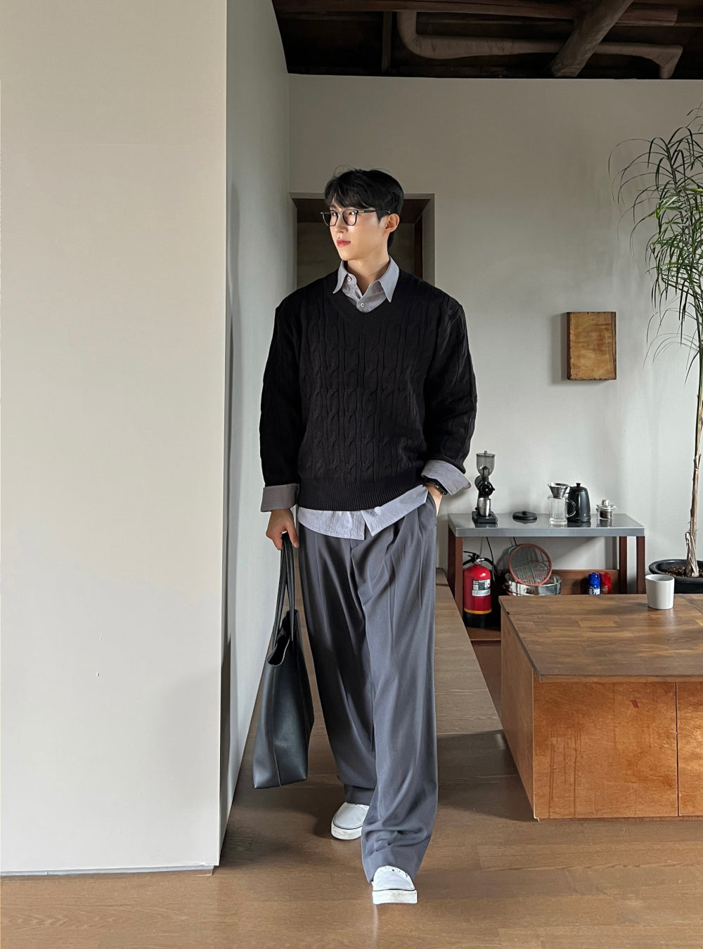 福利價🧧廓型雙褶寬鬆西裝褲｜5色入