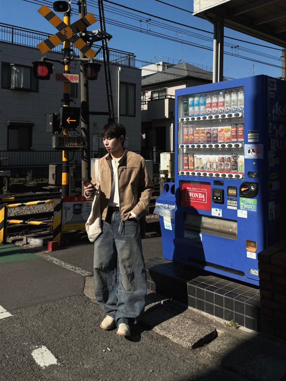 約會必備！紳士風麂皮外套｜2色入