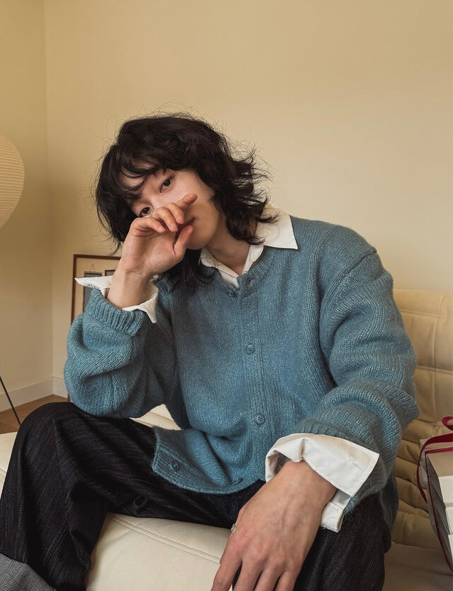 節日推薦🎅🏻輕熟質感開胸針織外套｜6色入