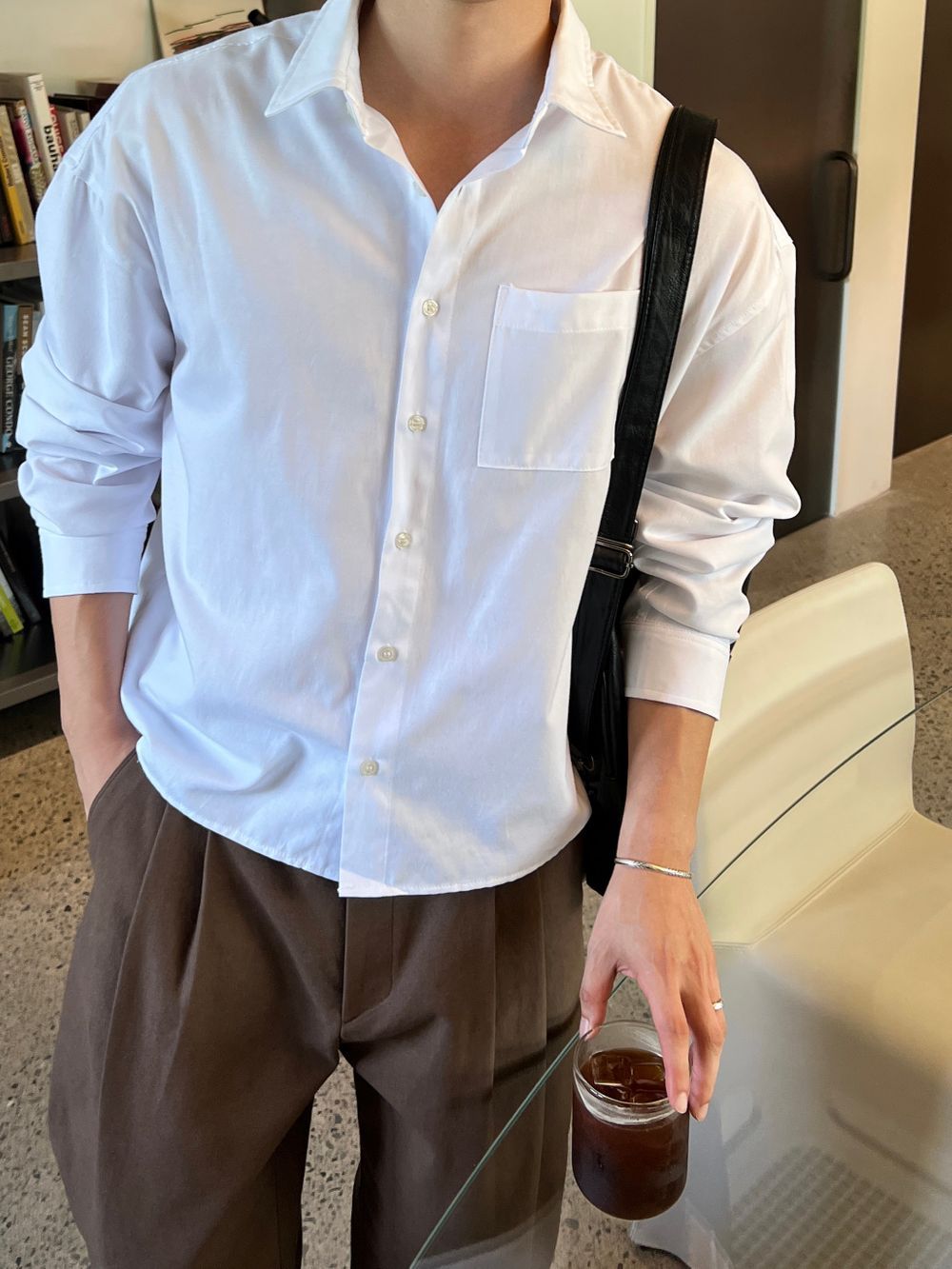 四季皆可穿！經典半短版牛津恤衫｜6色入