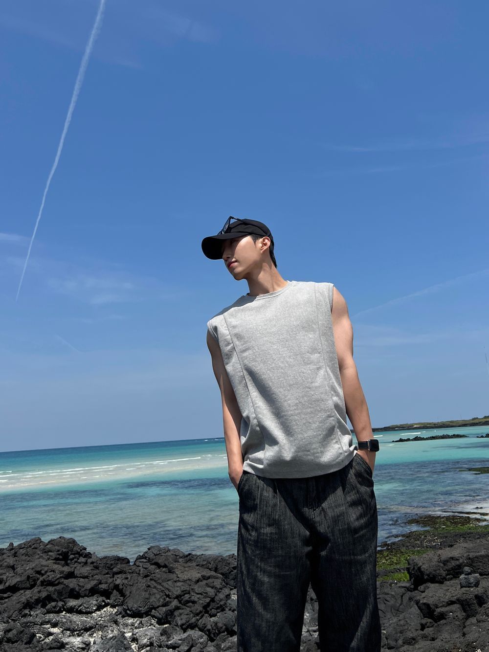 Gym Bro系列🏋️線條純色坎肩背心｜4色入