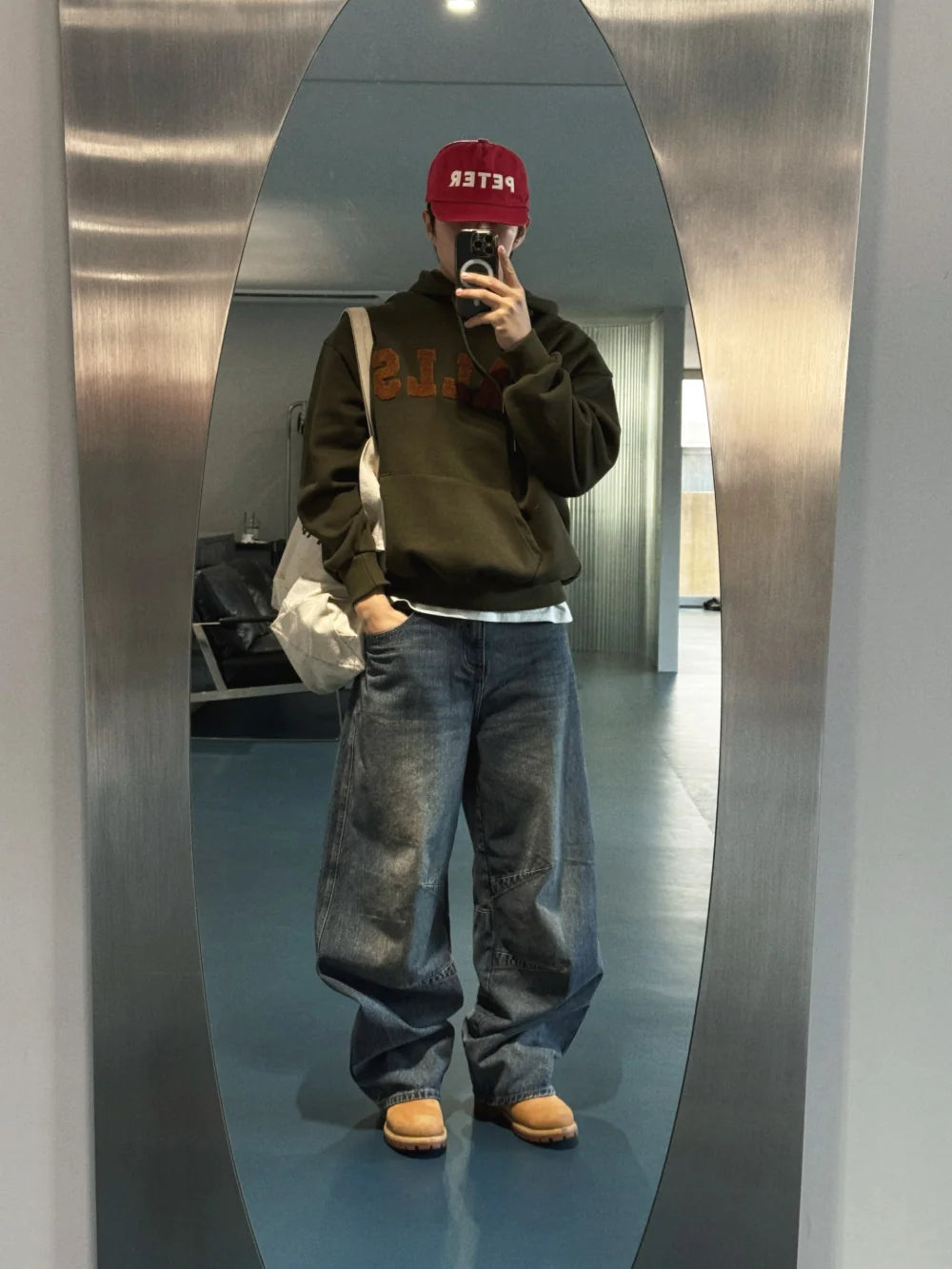 美式街頭感☄️水洗牛仔微闊形牛仔褲｜7色入