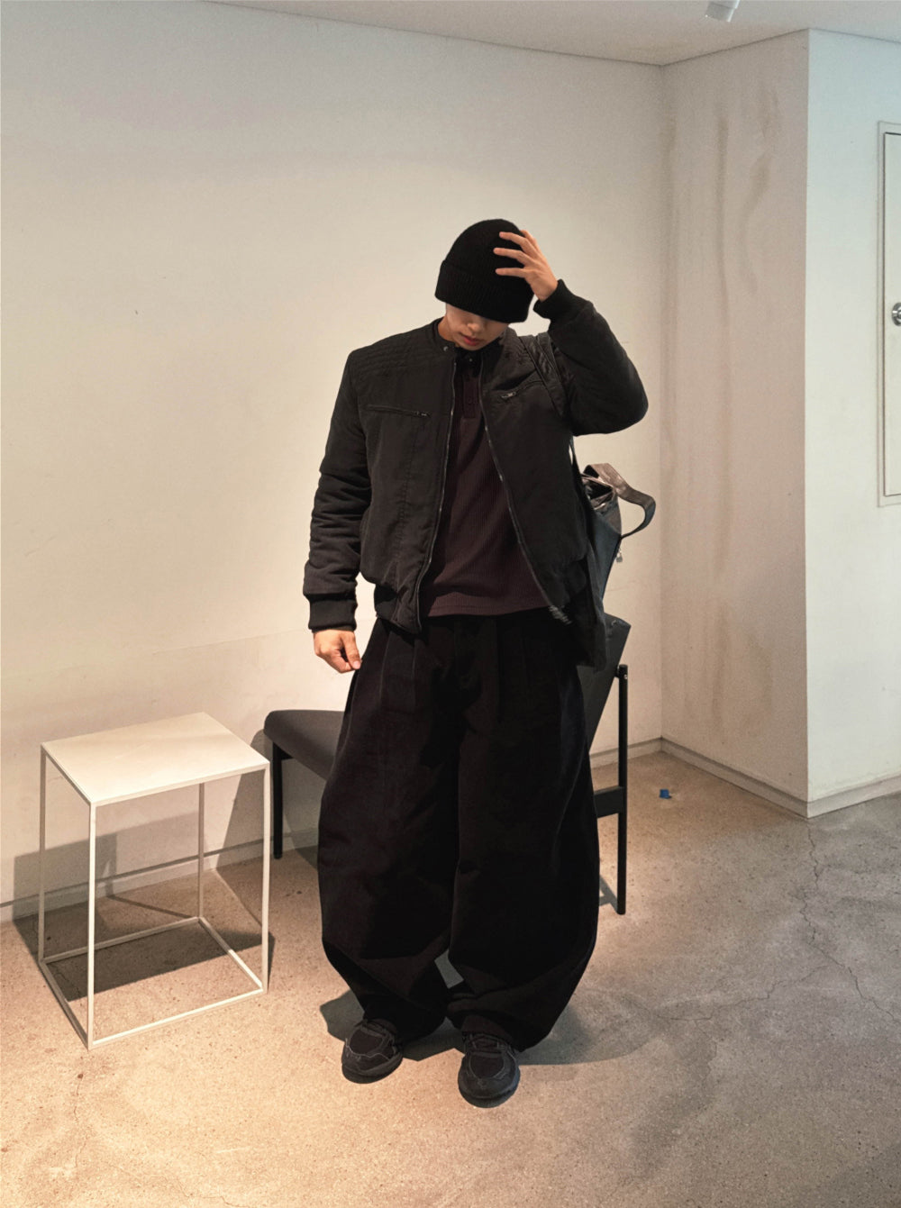 含內絨✔️百搭款寬鬆廓型休閒褲｜3色入